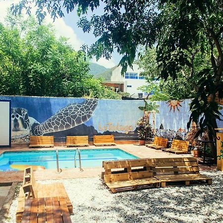 La Tortuga Hostel Taganga Eksteriør billede