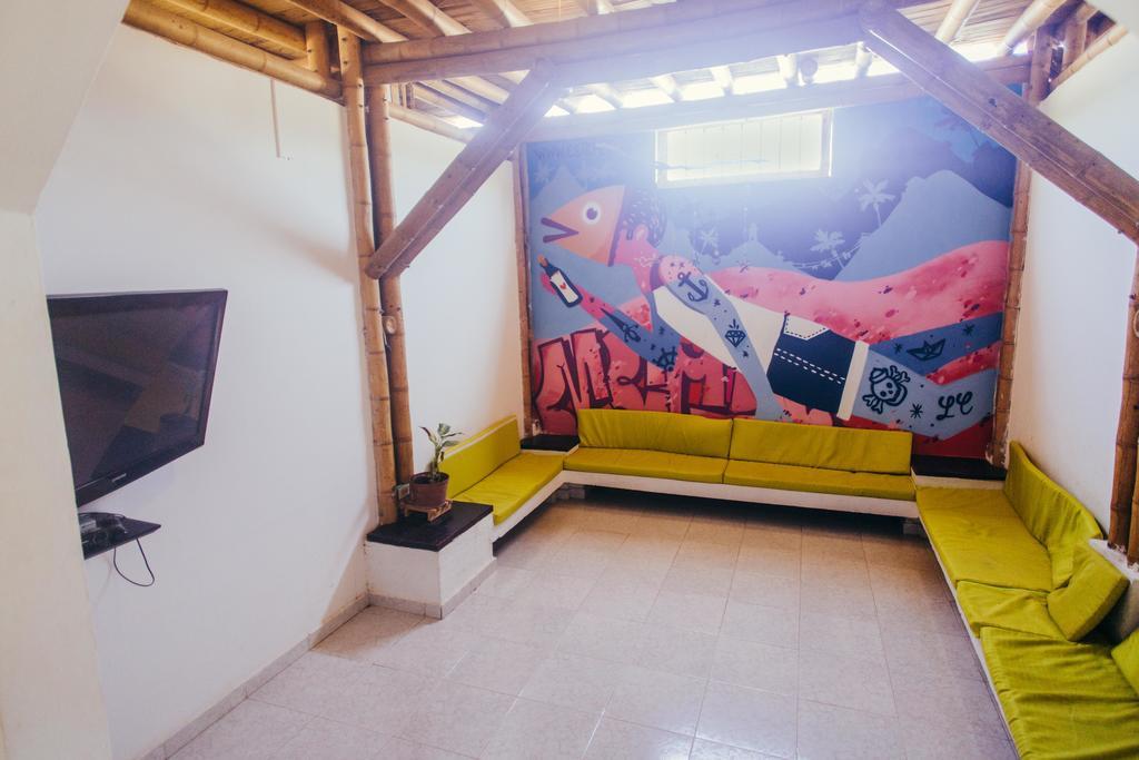 La Tortuga Hostel Taganga Eksteriør billede