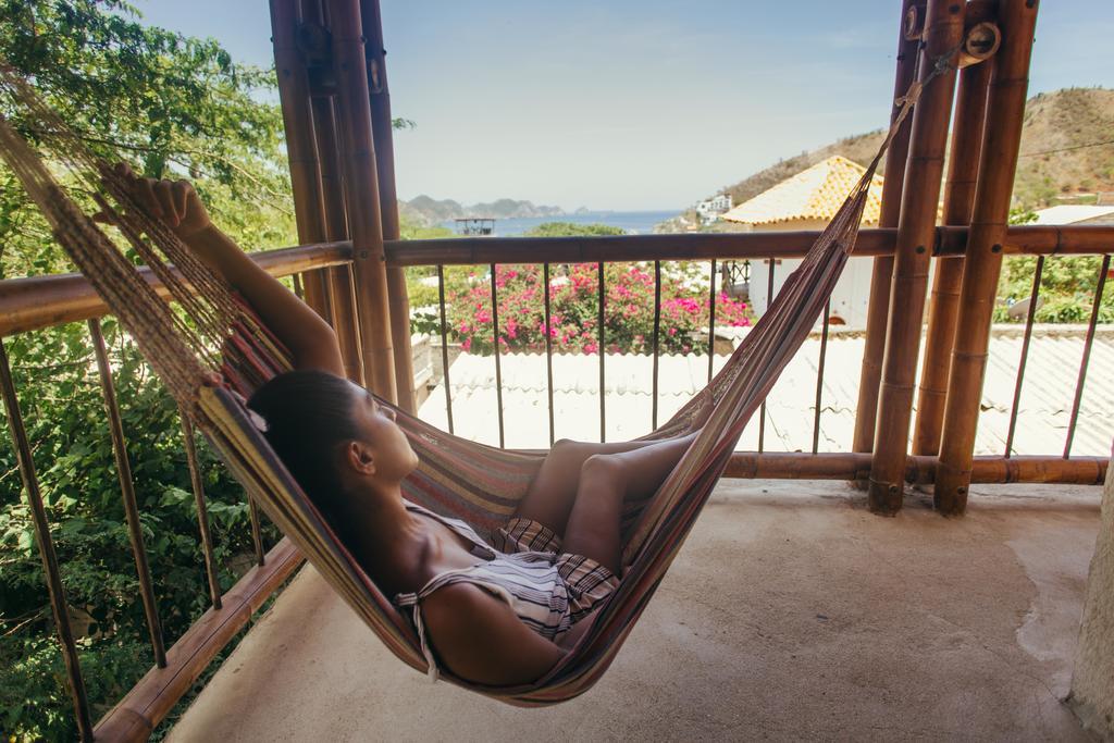 La Tortuga Hostel Taganga Eksteriør billede