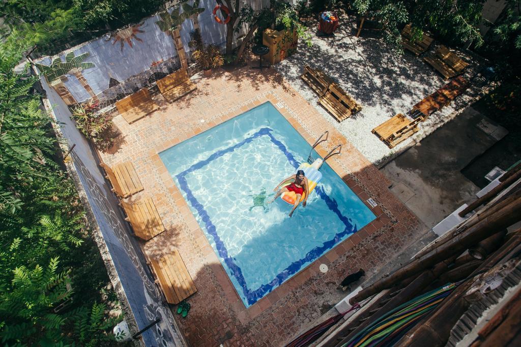 La Tortuga Hostel Taganga Eksteriør billede