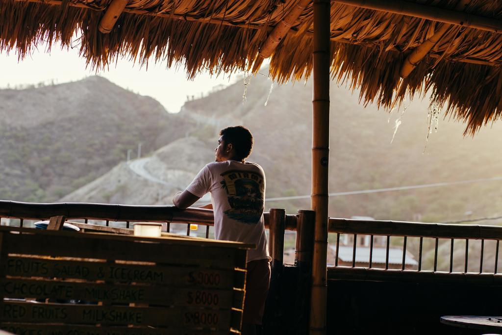 La Tortuga Hostel Taganga Eksteriør billede