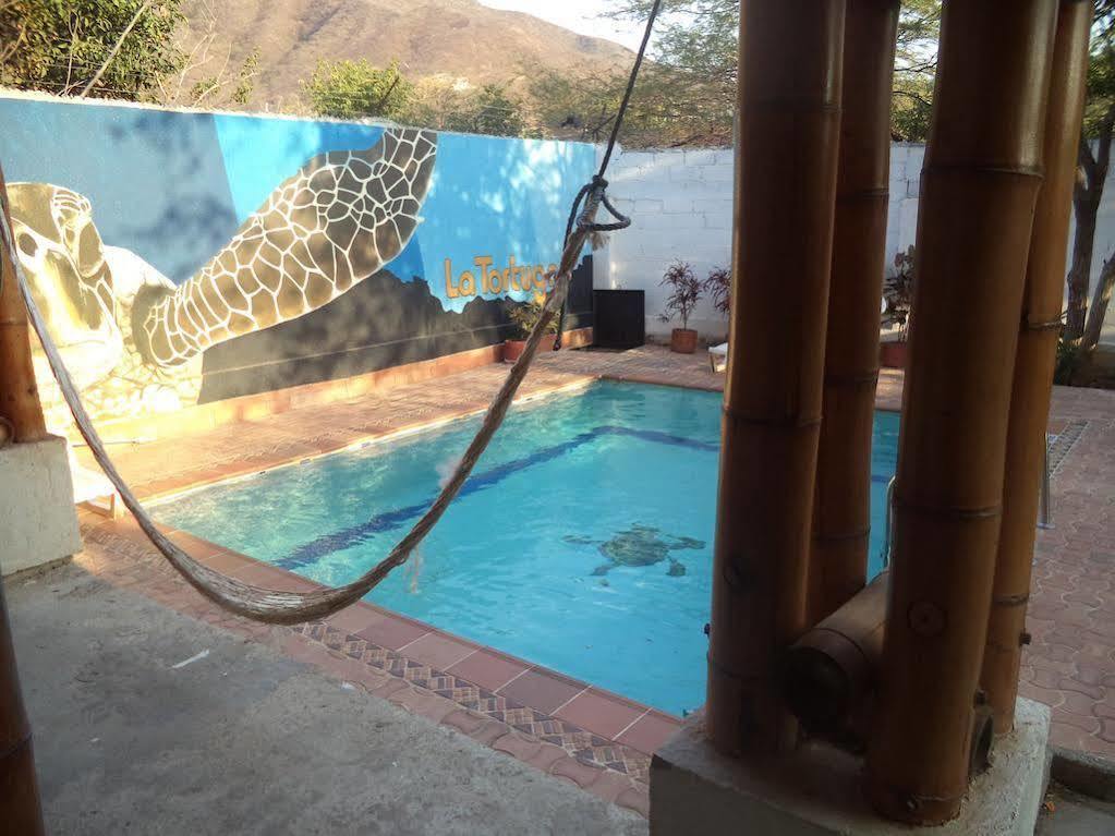 La Tortuga Hostel Taganga Eksteriør billede